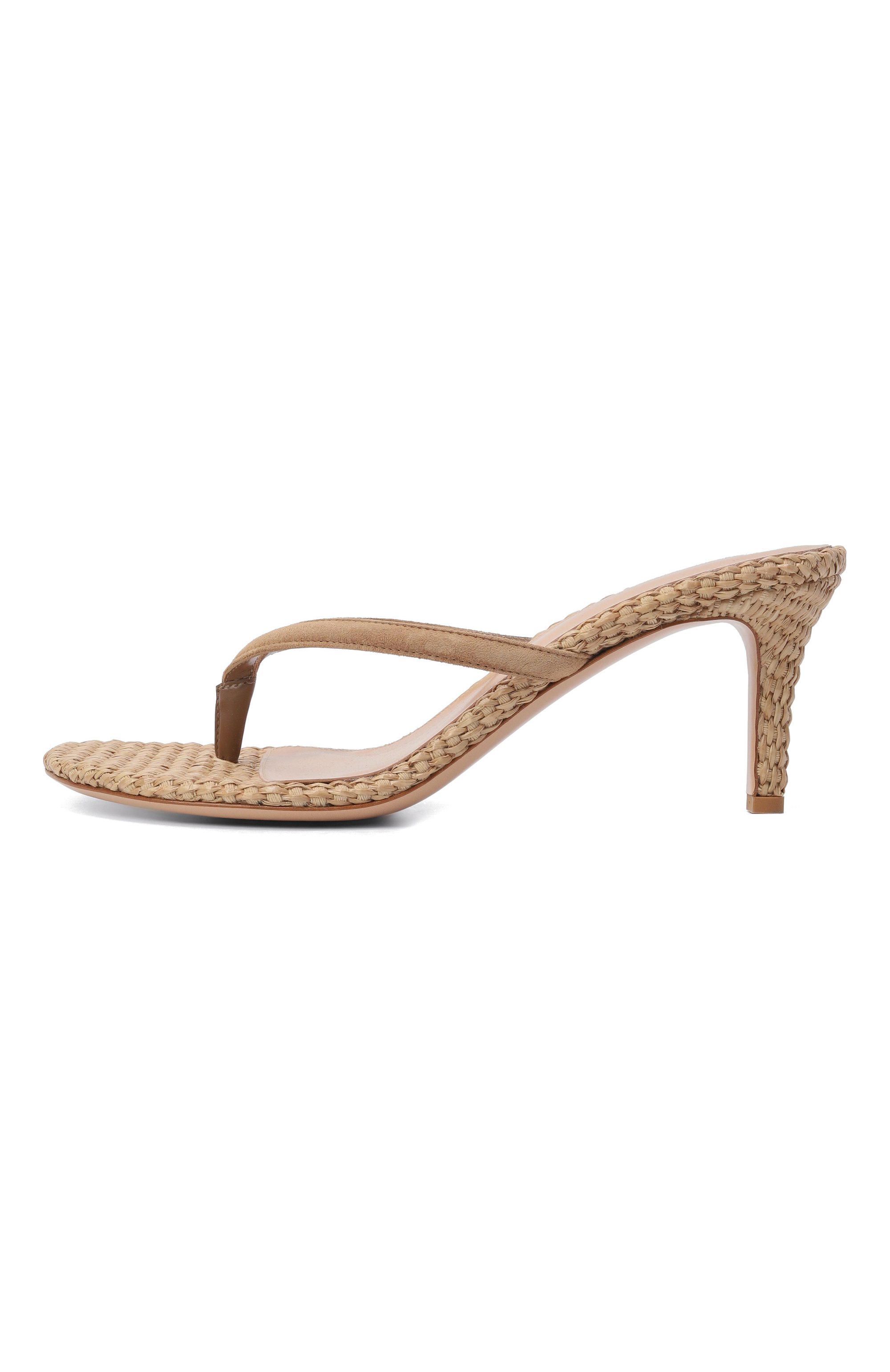 Замшевые мюли calypso 70 GIANVITO ROSSI, арт. G11260.70RIC.CBLCMNA, фото 4