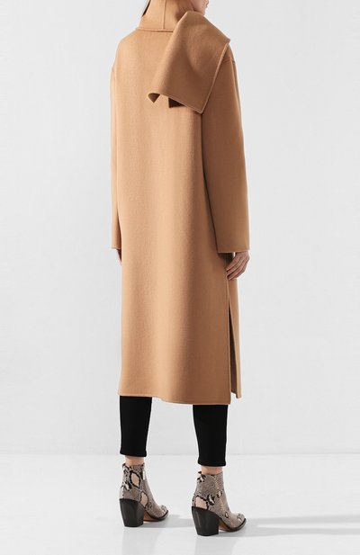 Шерстяное пальто ERMANNO ERMANNO SCERVINO бежевого цвета по цене 85000 руб., арт. 45T CP02 VIN, фото 4 Шерстяное пальто ERMANNO ERMANNO SCERVINO, арт. 45T CP02 VIN, фото 4