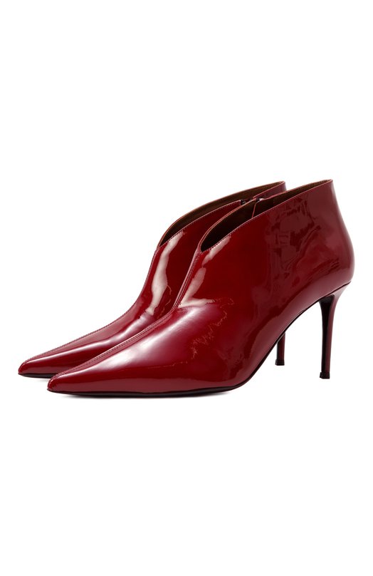 Кожаные ботильоны Cluedo 105 Giuseppe Zanotti Design I570005 Красный I570005