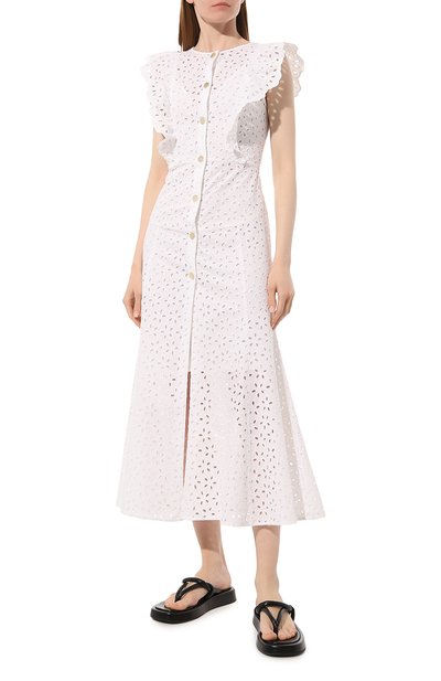 Хлопковое платье PINKO, арт. 100912-A0Q4, фото 3