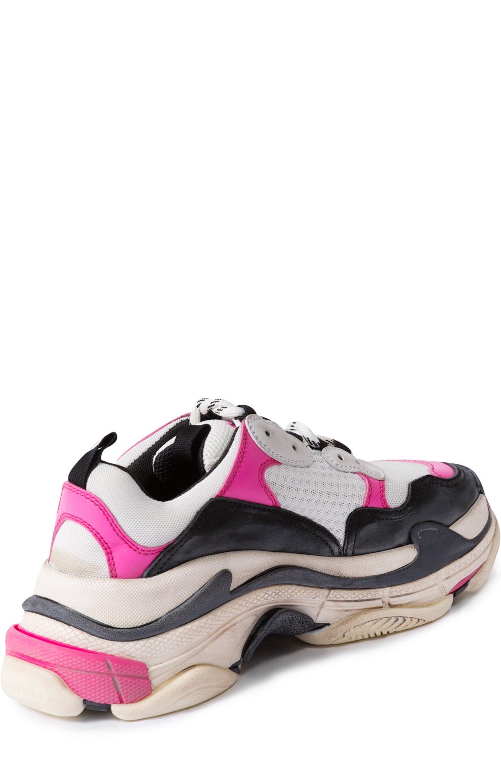 Комбинированные кроссовки triple s BALENCIAGA, арт. 524039/W0906, фото 4