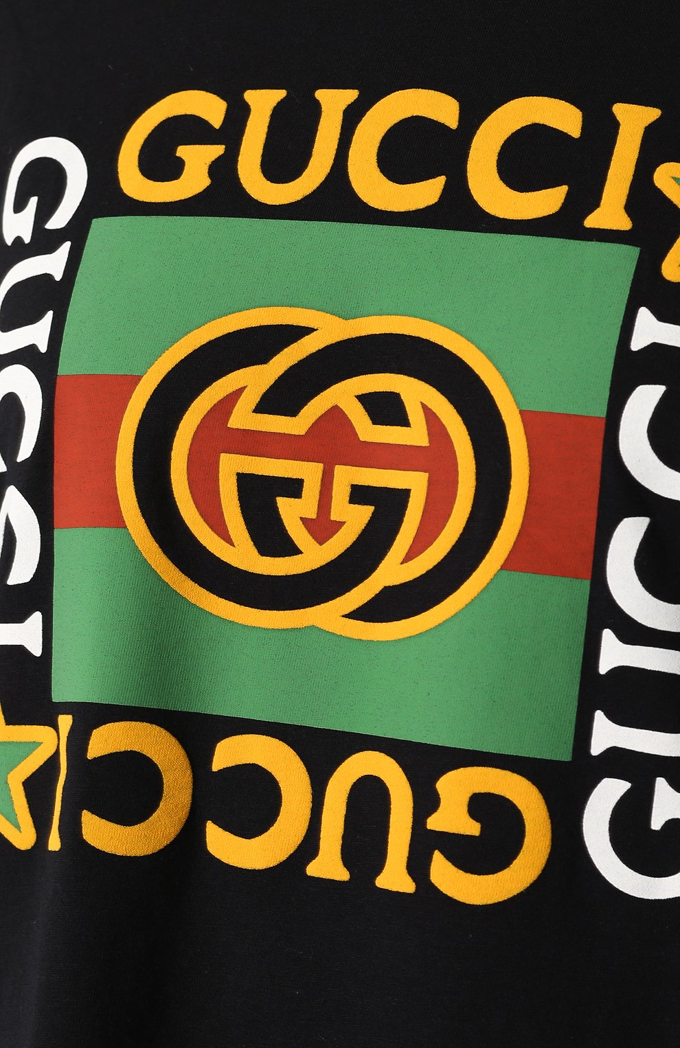 Хлопковая футболка GUCCI, арт. 539081/XJBYA, фото 5