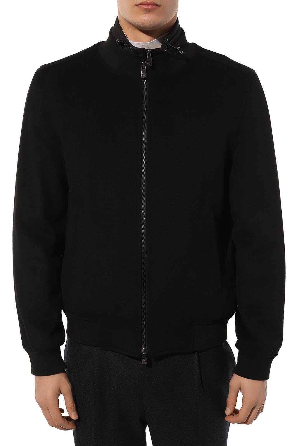 Шерстяной бомбер CORNELIANI, арт. 92L5R1-3820149, фото 3