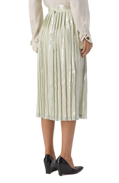 Плиссированная юбка MAISON MARGIELA, арт. S51ME0063/M35533, фото 4
