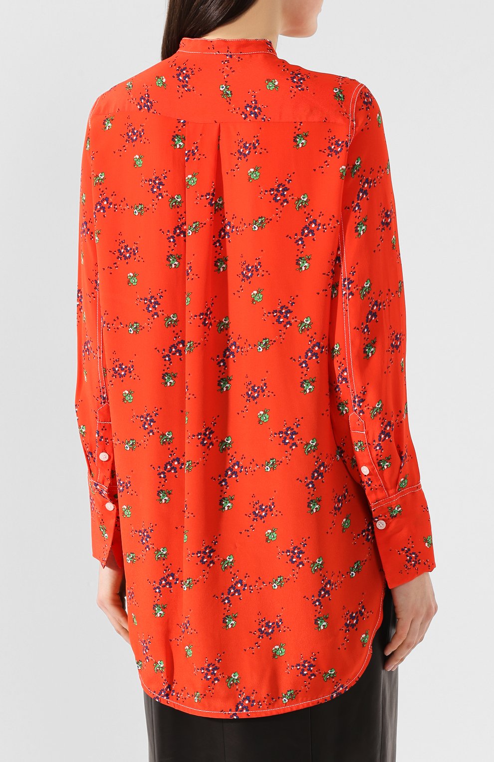 Блузка с принтом BY MALENE BIRGER, арт. Q66134007/SABARA, фото 4