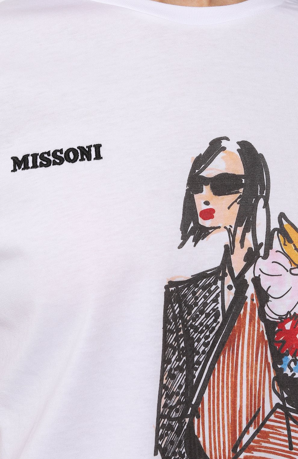 Хлопковая футболка MISSONI, арт. WL0B/BJ00DN, фото 5
