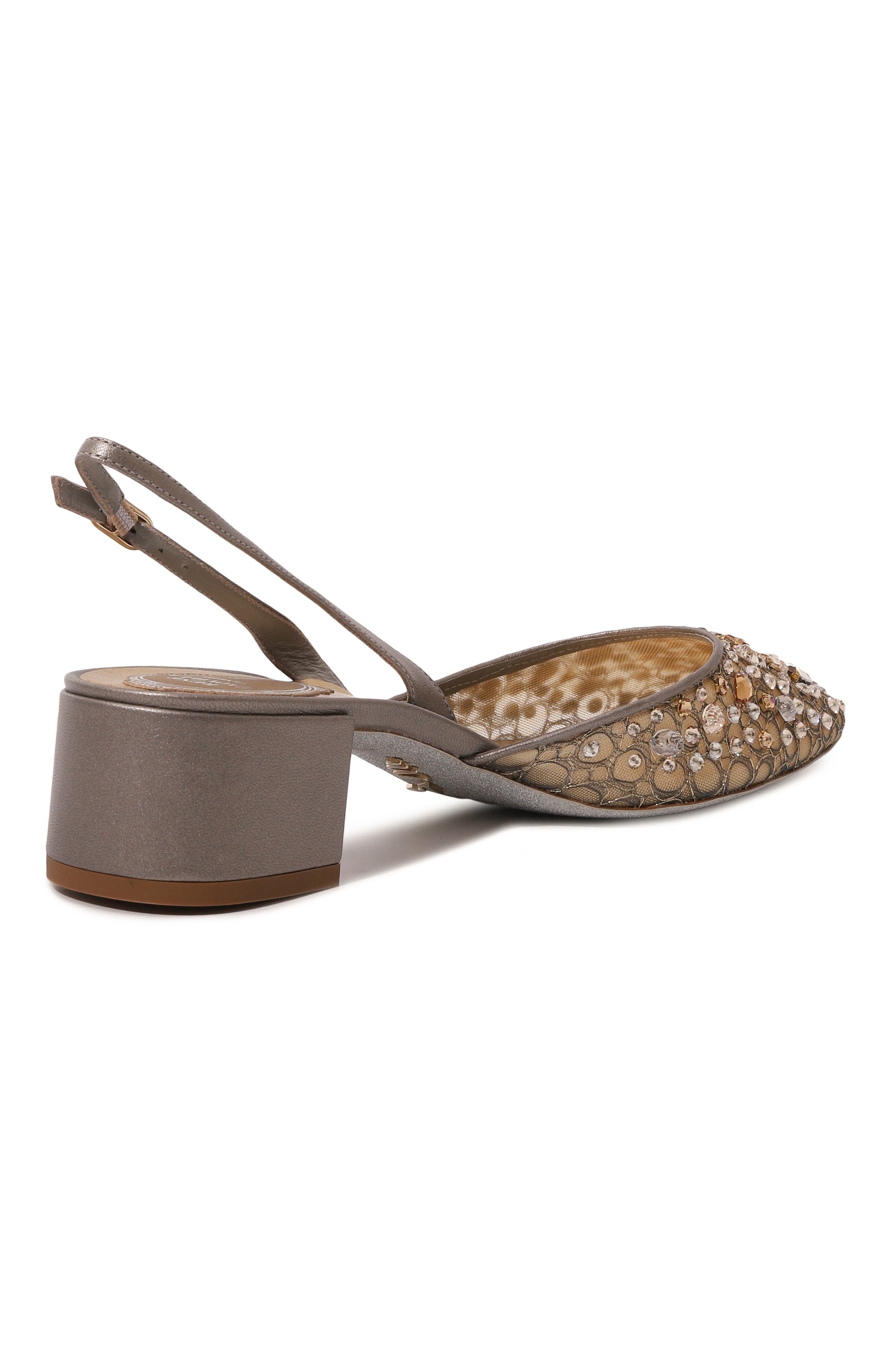 Текстильные туфли cinderella 40 RENE CAOVILLA, арт. C11909-040/PN01, фото 5