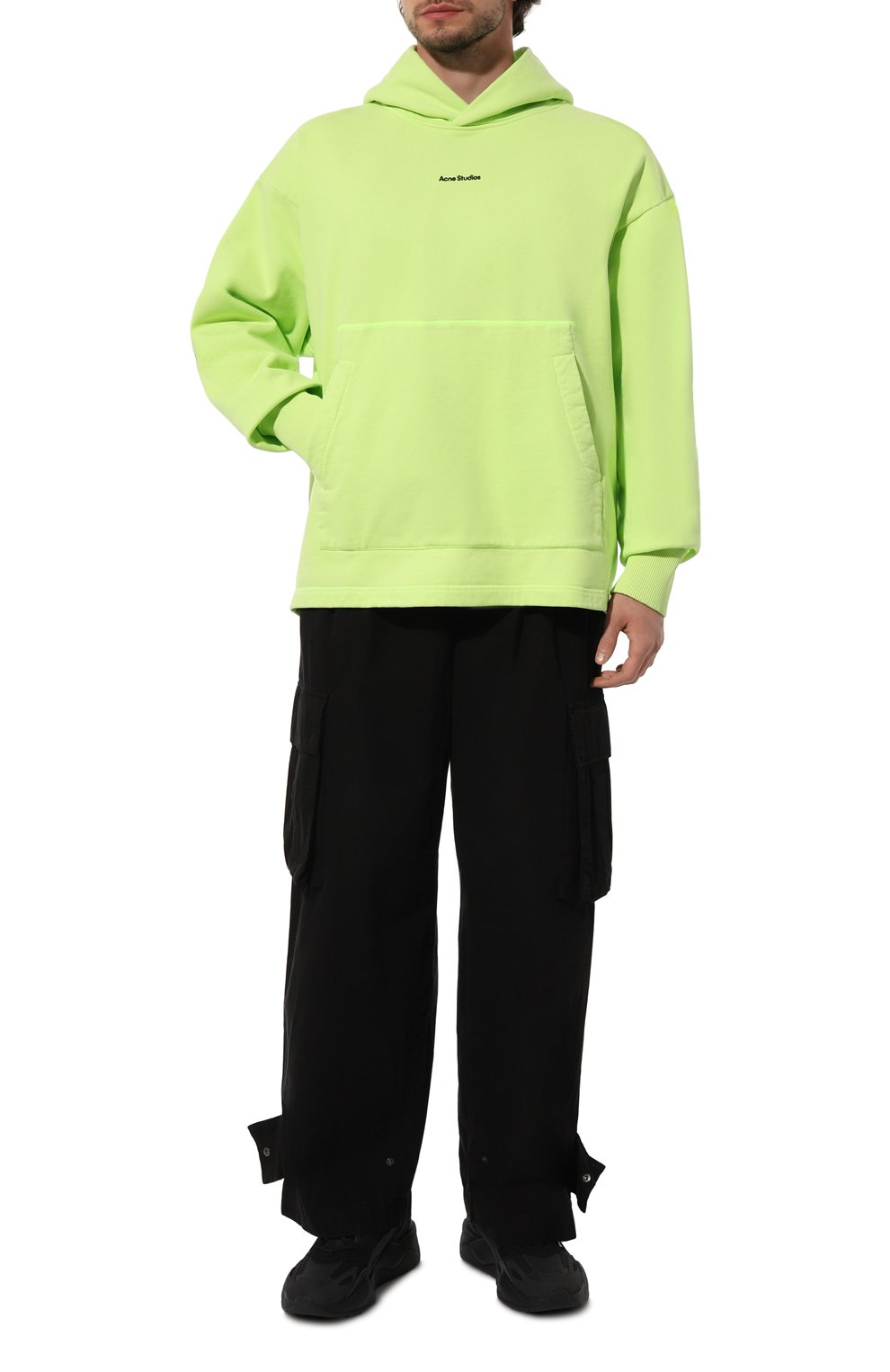 Хлопковое худи ACNE STUDIOS, арт. FN-MN-SWEA000343, фото 2