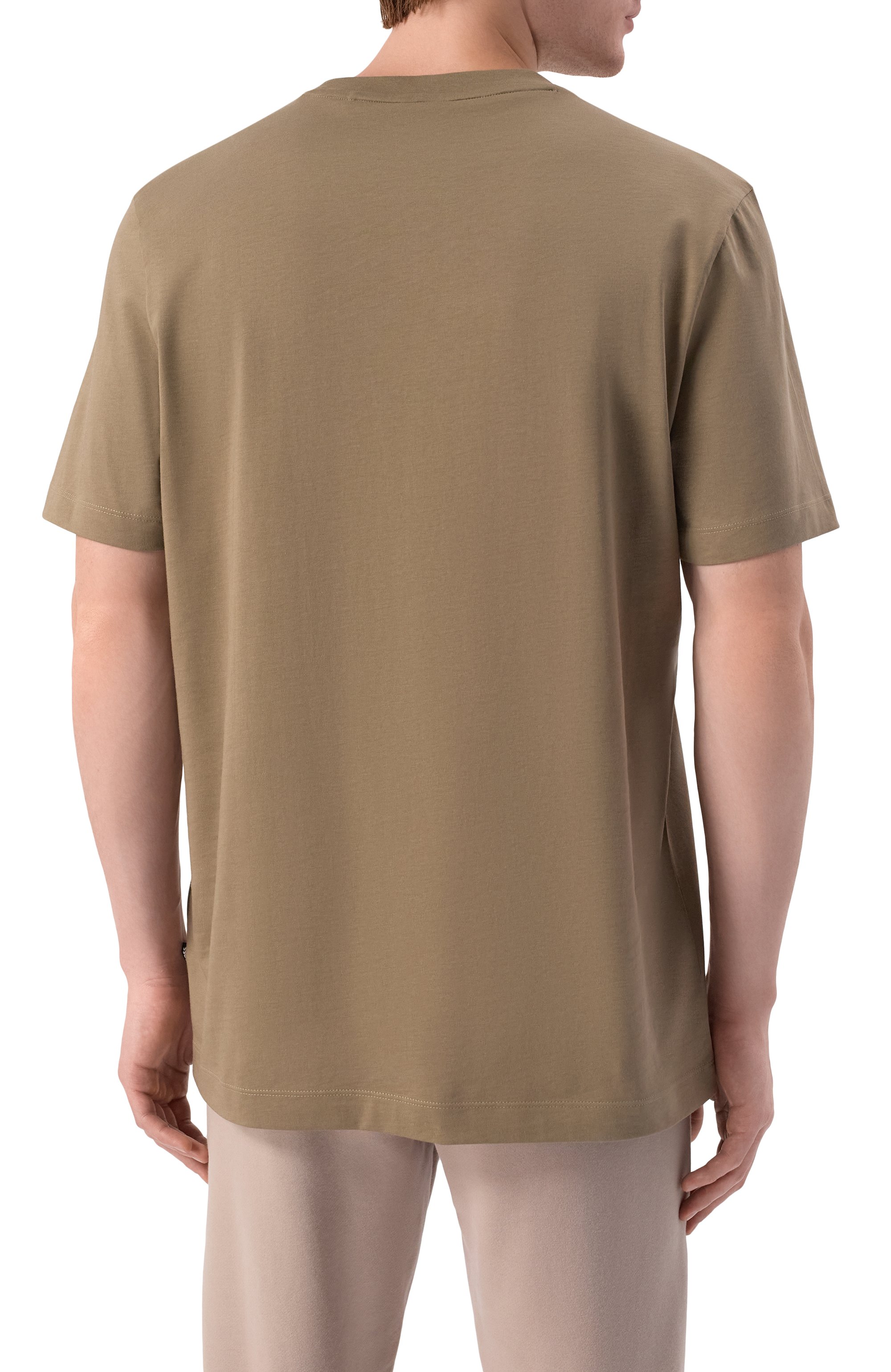 Хлопковая футболка BOSS, арт. 50468347, фото 4