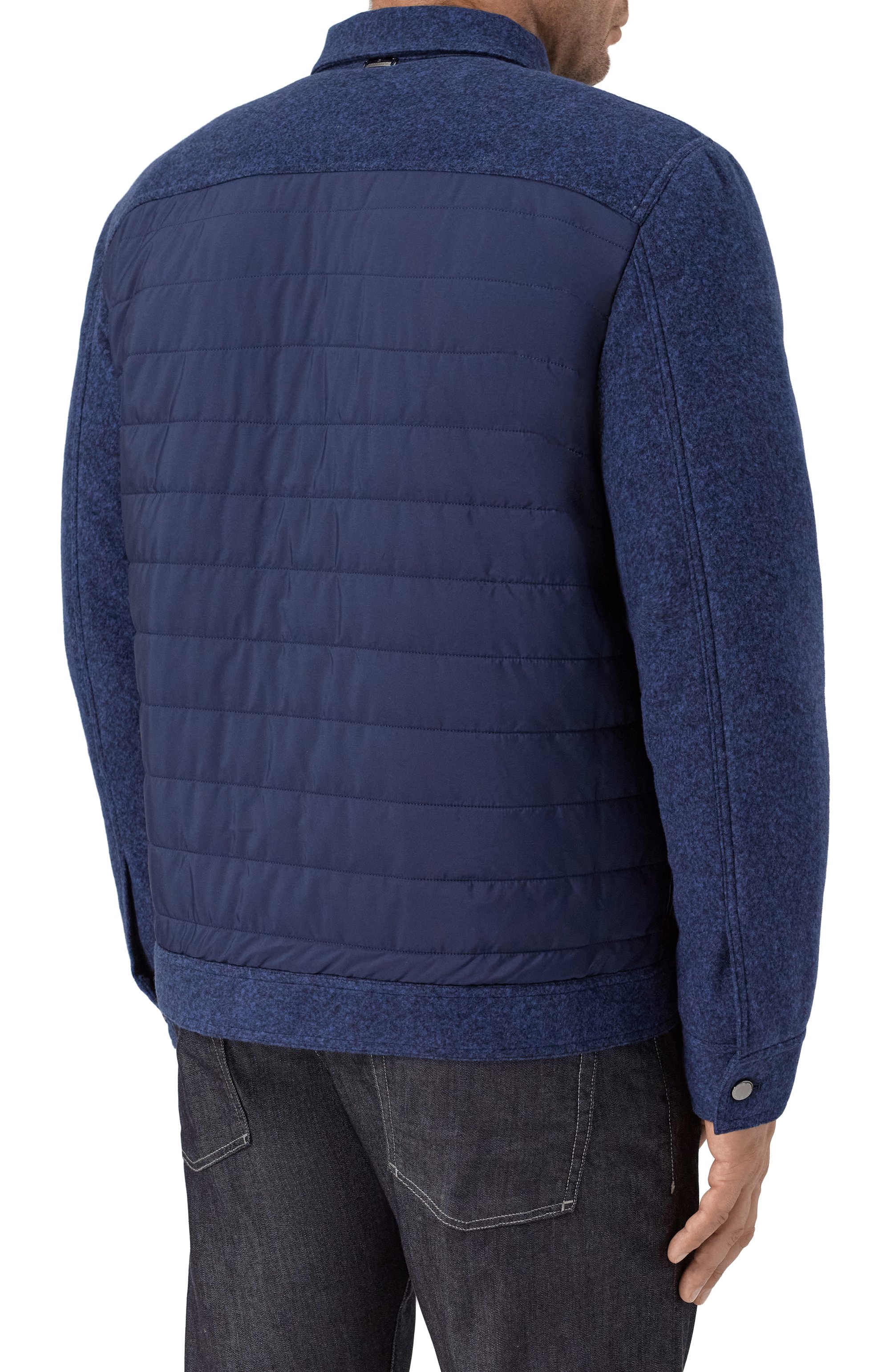 Комбинированная куртка CAPOBIANCO, арт. 19M183.FSNY./58, фото 4