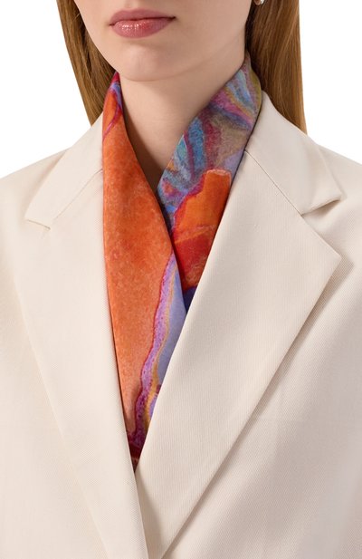 Шелковая шаль армения GOURJI, арт. 91121437/5571108, фото 2