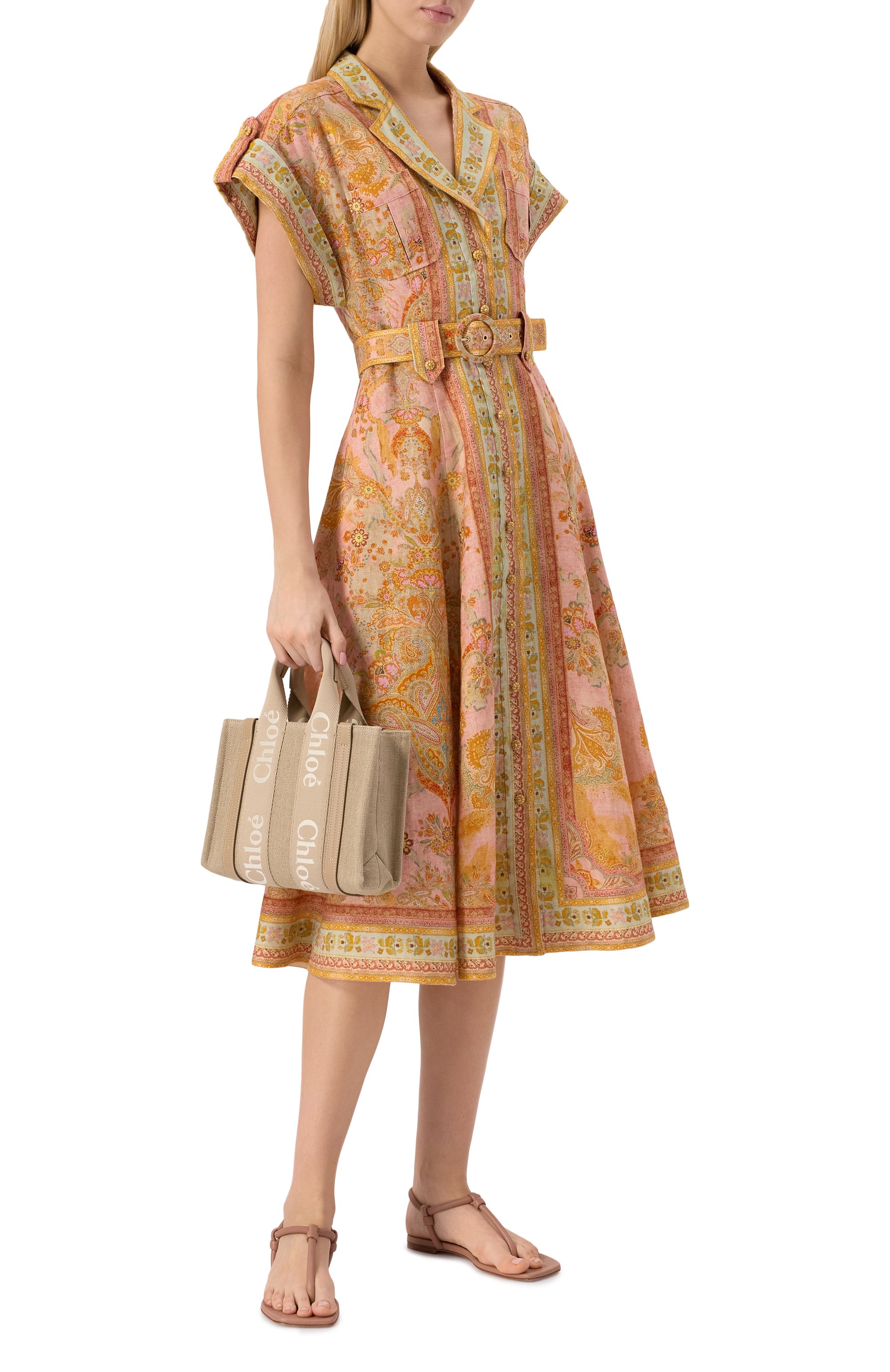 Сумка woody small CHLOÉ, арт. CHC23AS397L17, фото 7