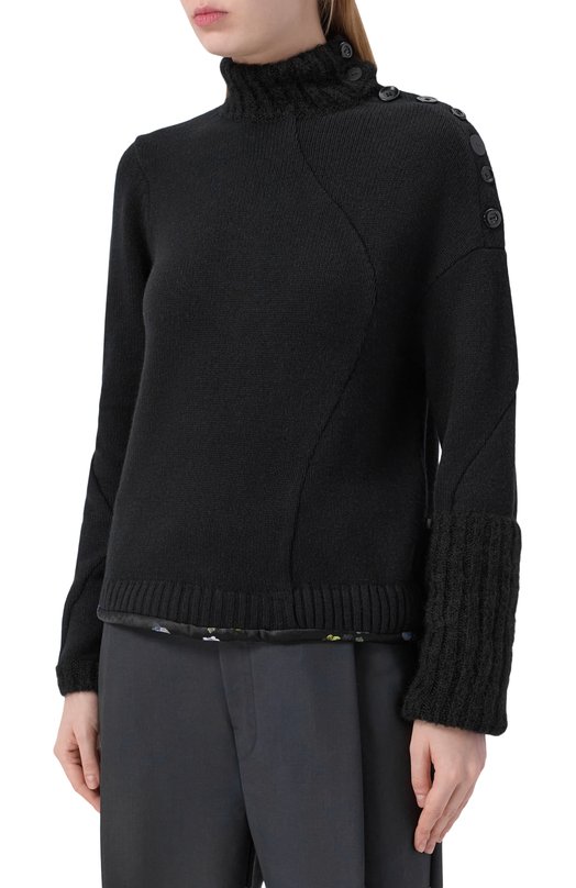 Свитер из кашемира и шерсти Undercover UC2E1905 Чёрный  UC2E1905 Фото 3