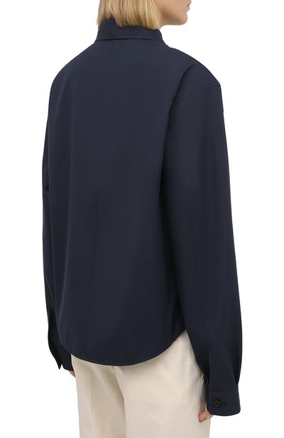 Хлопковая рубашка JIL SANDER, арт. JSPS600605-WS251800, фото 4
