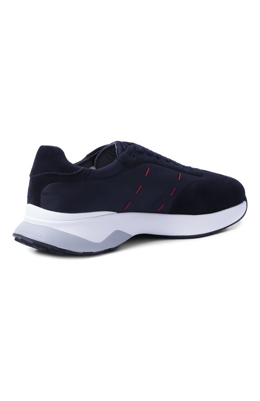 Комбинированные кроссовки Kiton USSA374N0133302 Синий  USSA374N0133302 Фото 5