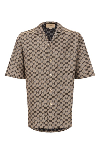 Мужская льняная рубашка GUCCI, арт. 742707/ZAM7G