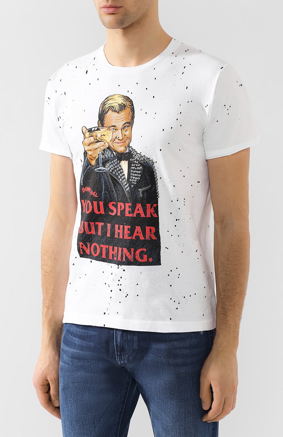 Хлопковая футболка DOMREBEL, арт. CHEERS/T-SHIRT/PAINT, фото 3