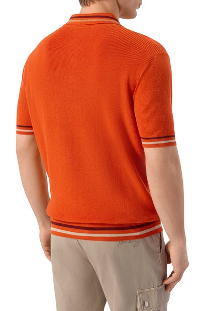 Хлопковое поло KITON, арт. UMM0737, фото 4