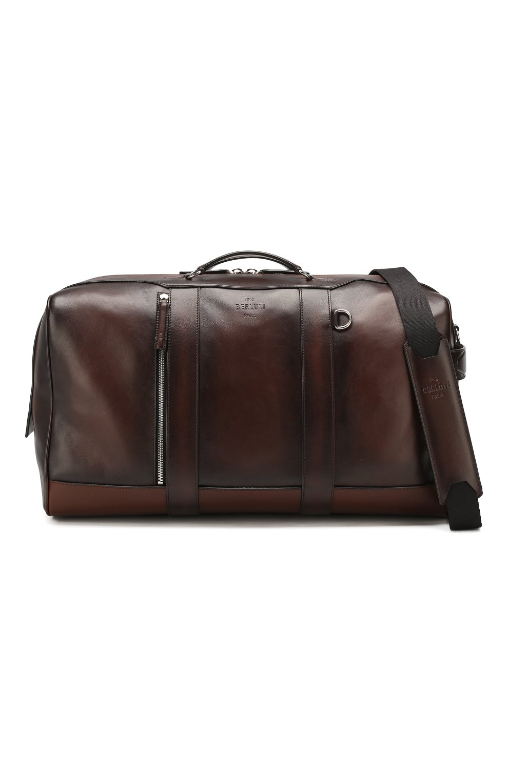 Кожаная дорожная сумка BERLUTI коричневого цвета по цене 332000 руб., арт. M183327, фото 6 Кожаная дорожная сумка BERLUTI, арт. M183327, фото 6