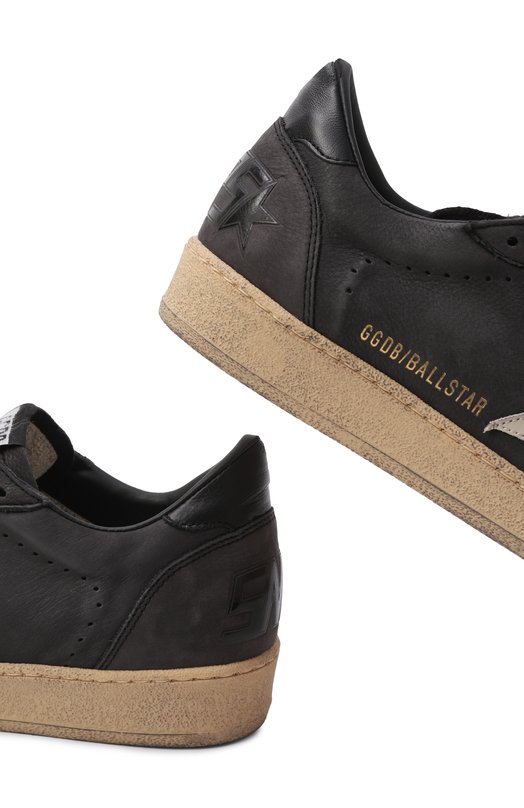 Кожаные кеды Ball Star LTD Golden Goose Deluxe Brand GMF00117.F006215 Серый  GMF00117.F006215 Фото 7