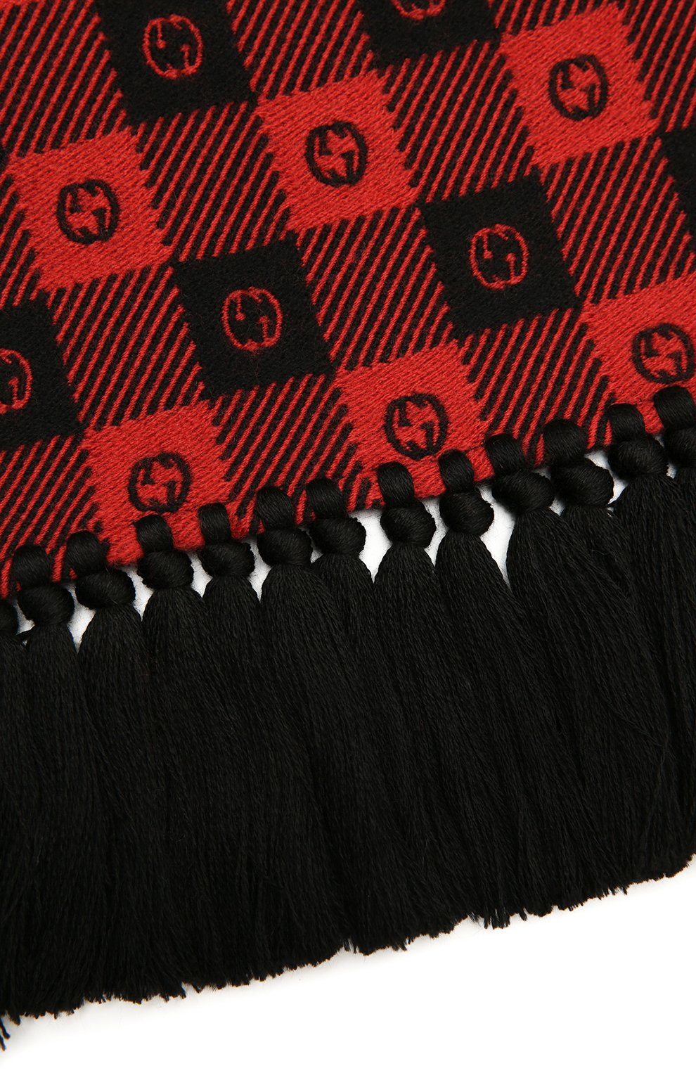 Шарф из шерсти и хлопка GUCCI, арт. 633990/4GB21, фото 2