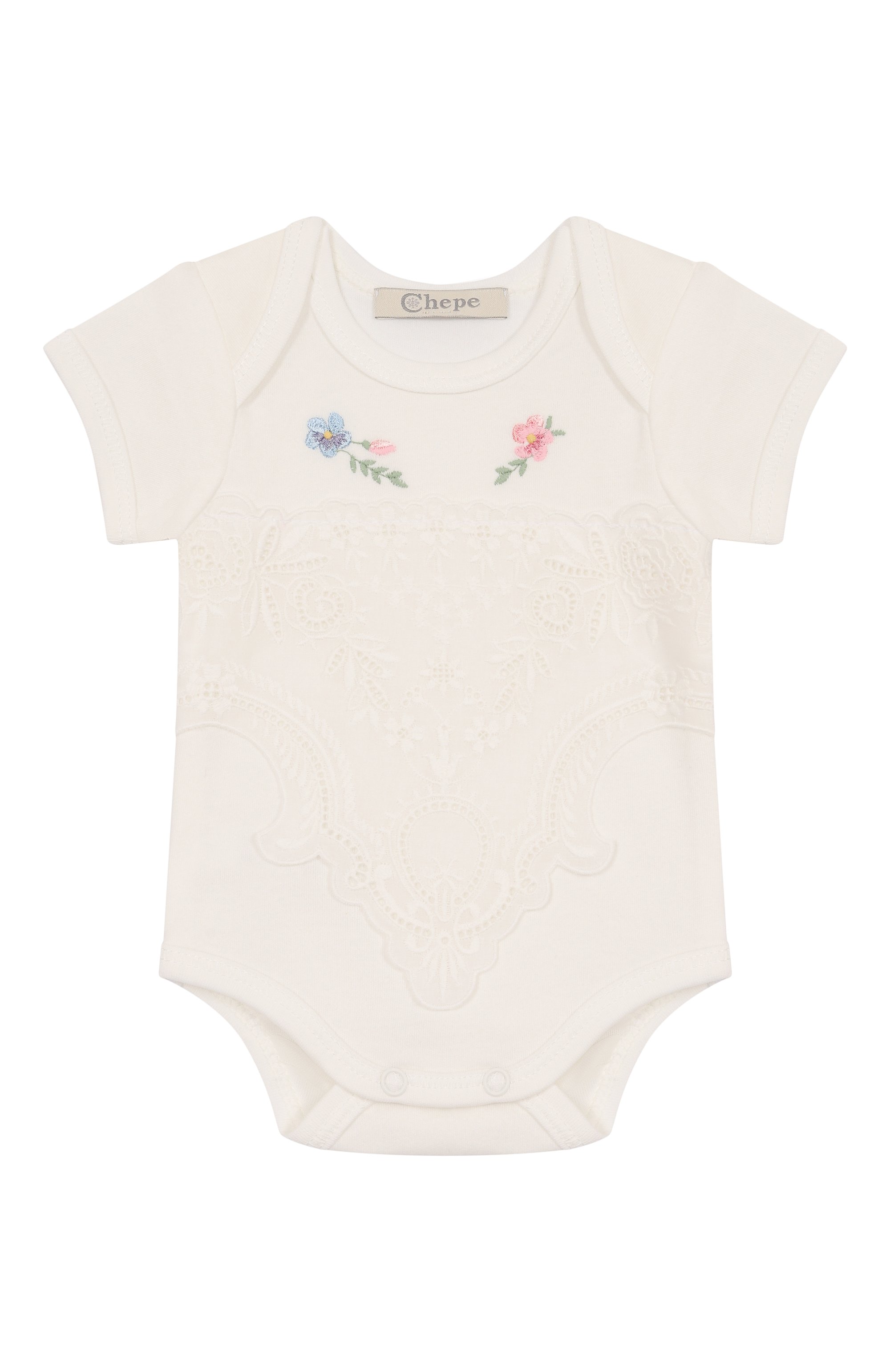 Хлопковое боди CHEPE, арт. 371632, фото 1
