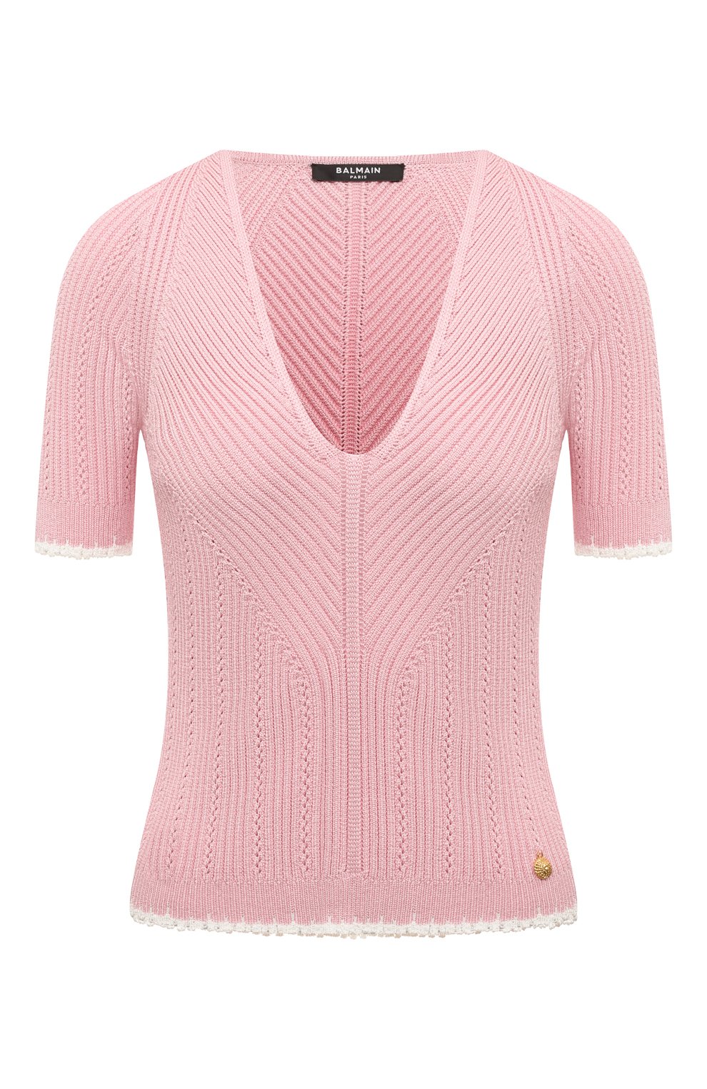 Пуловер из вискозы BALMAIN, арт. CF0AL003/KG41, фо�то 1