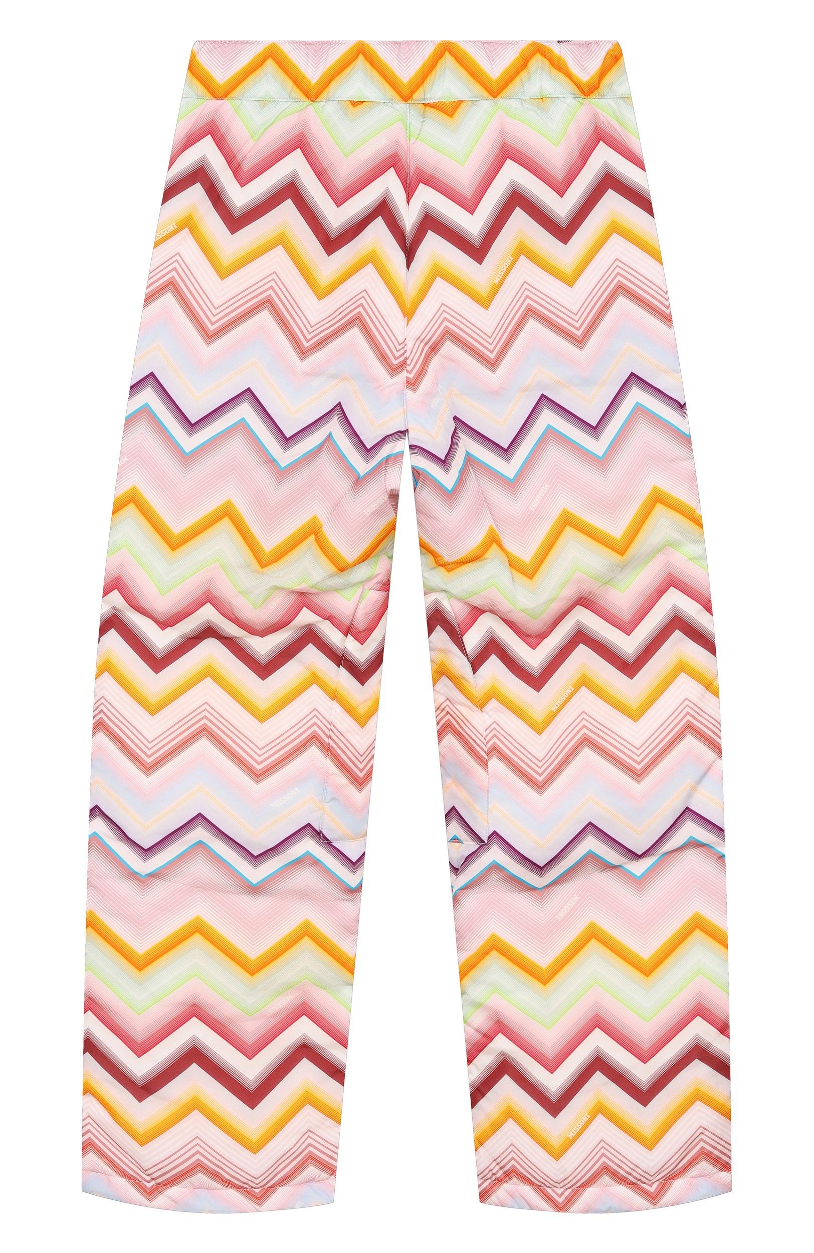 Утепленные брюки MISSONI разноцветного цвета по цене 42450 руб., арт. MZ6A70/N0443_001, фото 2 Утепленные брюки MISSONI, арт. MZ6A70/N0443_001, фото 2