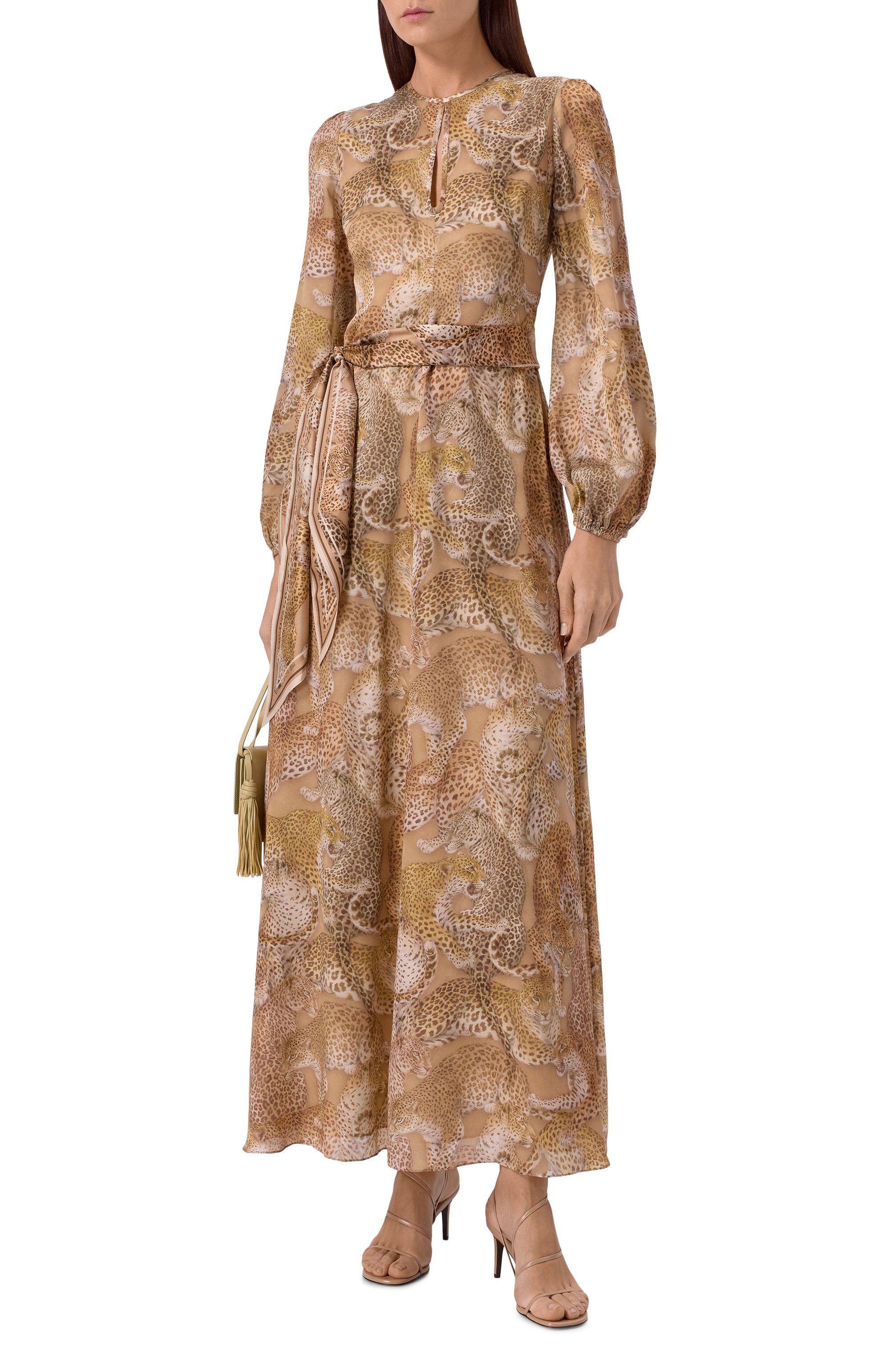 Шелковое платье ZIMMERMANN, арт. 7103DC261, фото 2