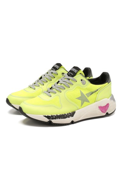 Замшевые кроссовки running  GOLDEN GOOSE DELUXE BRAND, арт. G34WS963.C8, фото 1