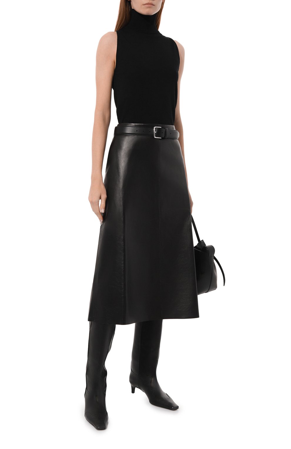 Кожаная юбка NOBLE&BRULEE, арт. NB74/090323/2, фото 2