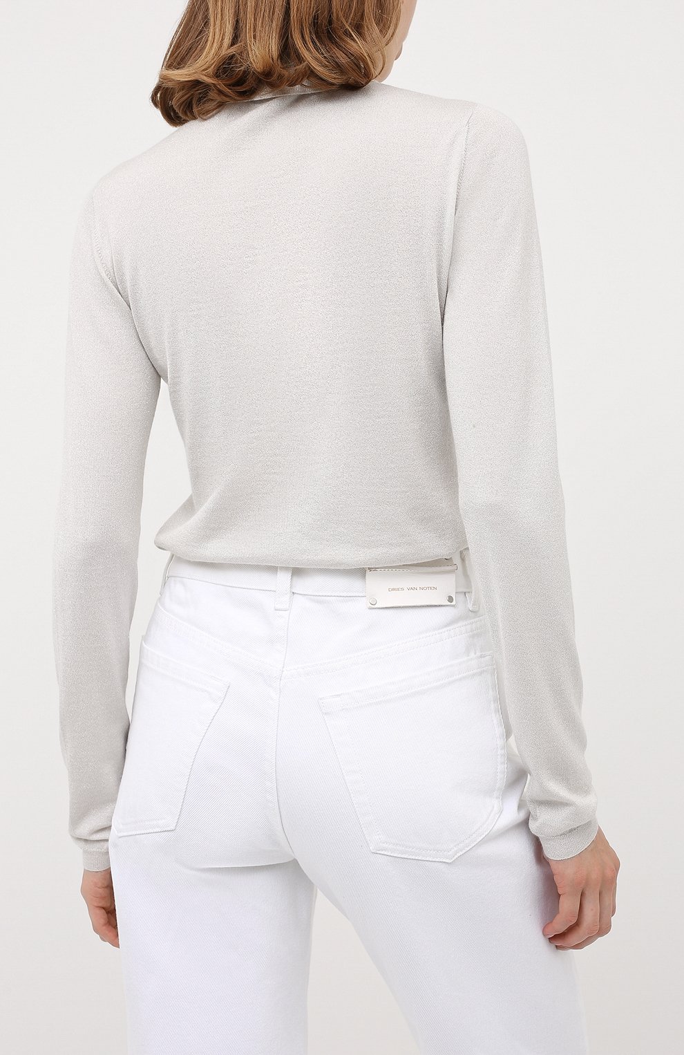 Водолазка из кашемира и шелка BRUNELLO CUCINELLI, арт. M41800063P, фото 4