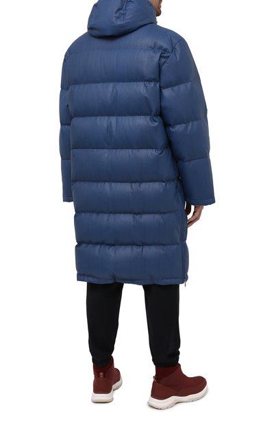 Кожаный пуховик ZILLI SPORT, арт. MAU-YD003-SDB00/0001, фото 4