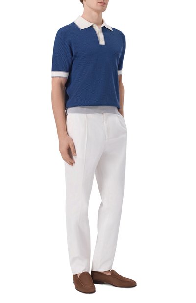 Замшевые лоферы KITON, арт. USSA404N01391, фото 2