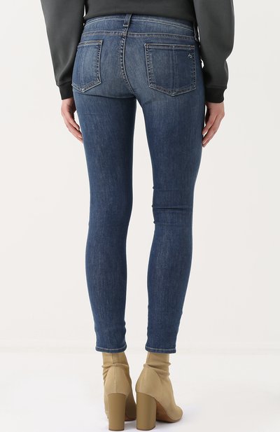 Джинсы-скинни с потертостями RAG AND BONE, арт. W1526K122RAE, фото 4
