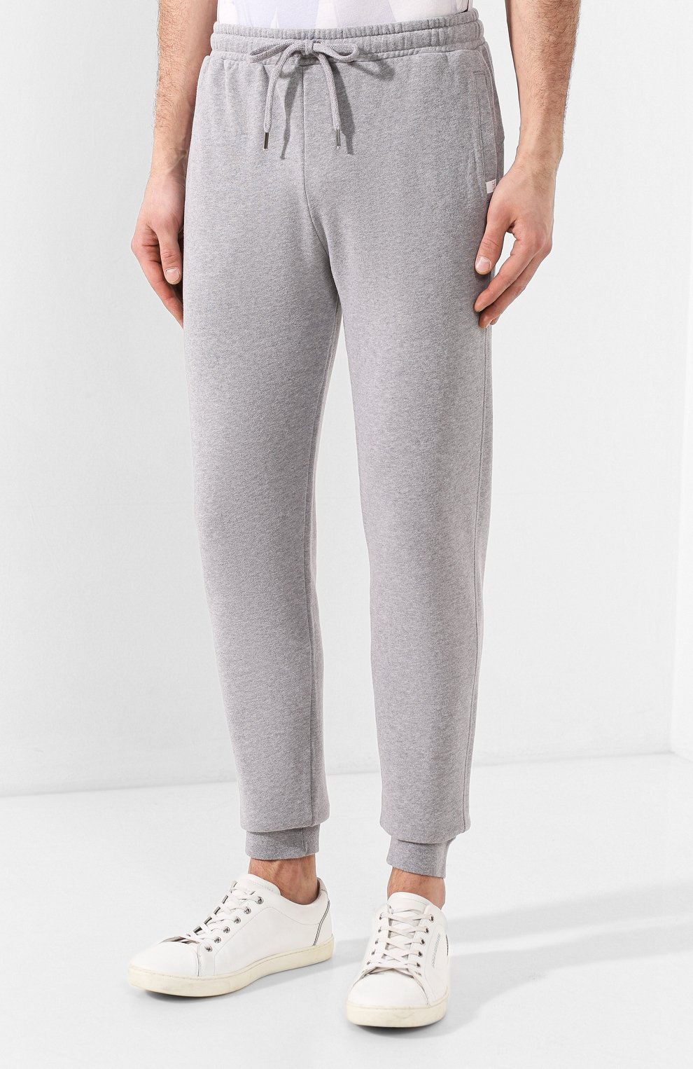 Хлопковые джоггеры DEREK ROSE, арт. 9250-DEV0001, фото 3