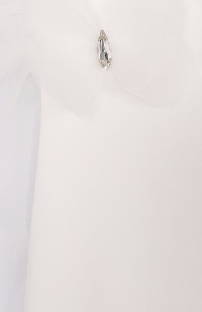 Хлопковая футболка MONNALISA, арт. 71E605, фото 3