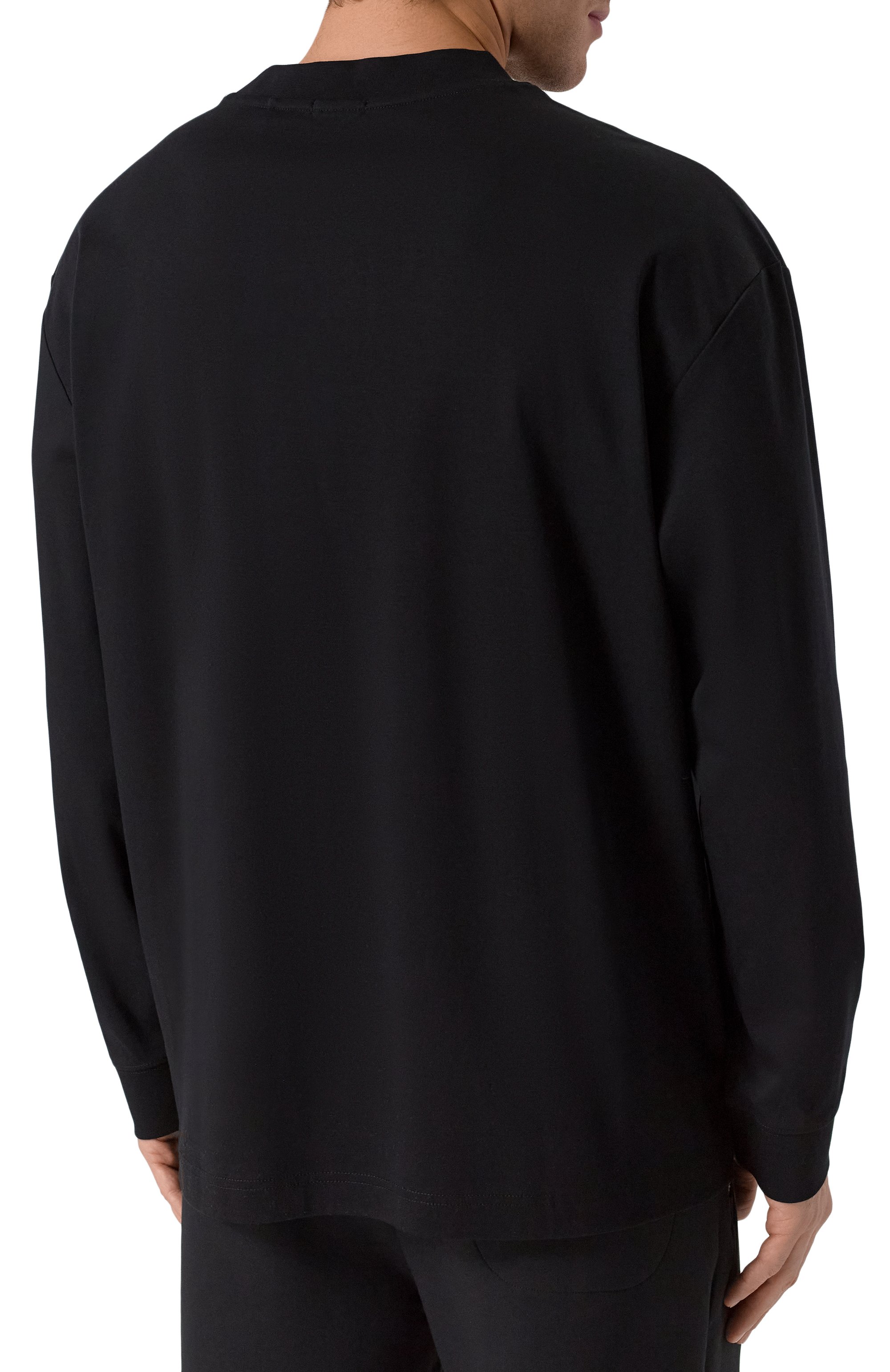 Хлопковый лонгслив BOSS, арт. 50531331, фото 4