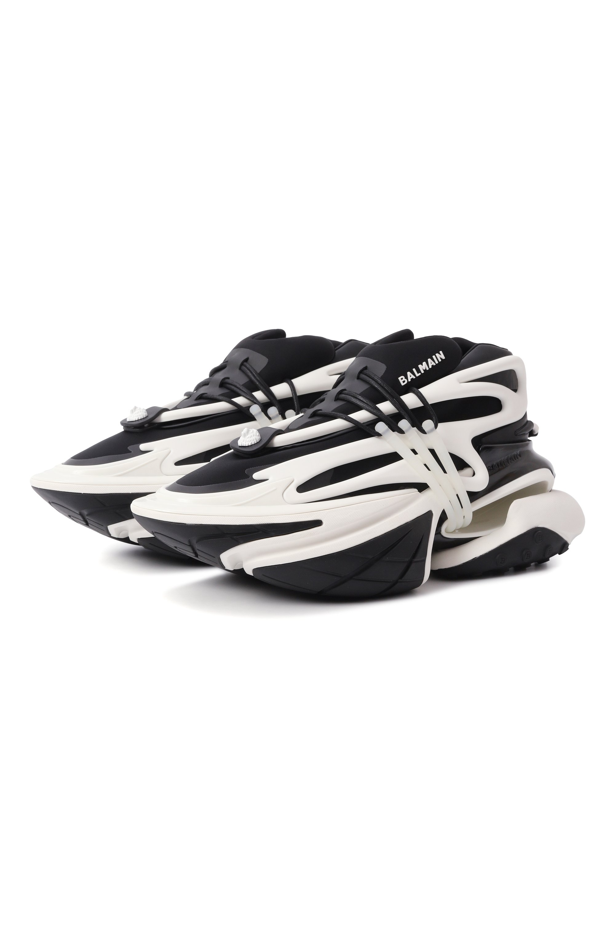 Комбинированные кроссовки unicorn BALMAIN, арт. BM1VJ309/KN0C, фото 1