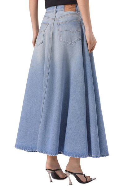 Джинсовая юбка godet BALENCIAGA, арт. 856906/TTWB1, фото 4
