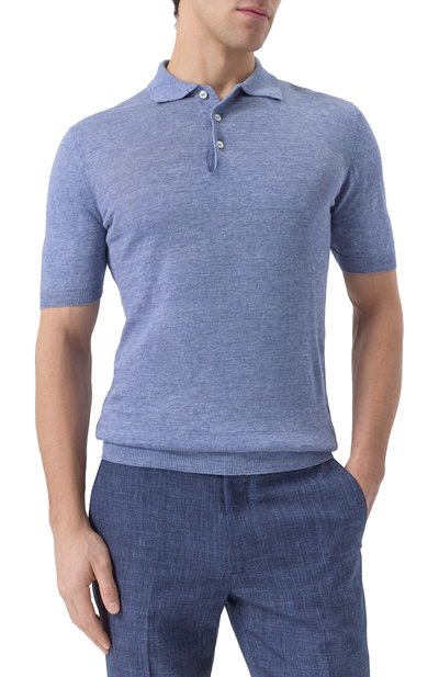 Льняное поло GRAN SASSO, арт. 57187/24804, фото 3