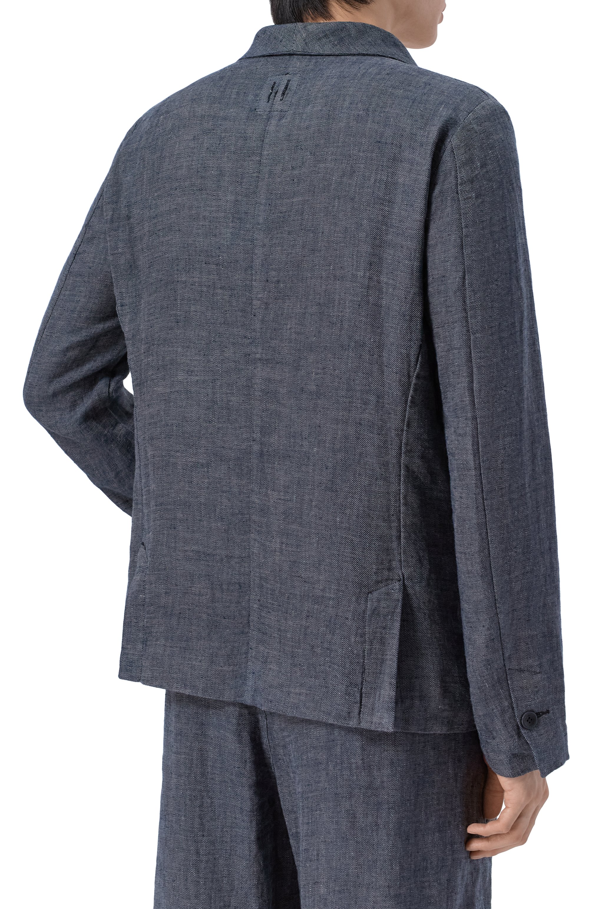 Льняной пиджак HANNES ROETHER, арт. PAR32D0NE.6048, фото 4