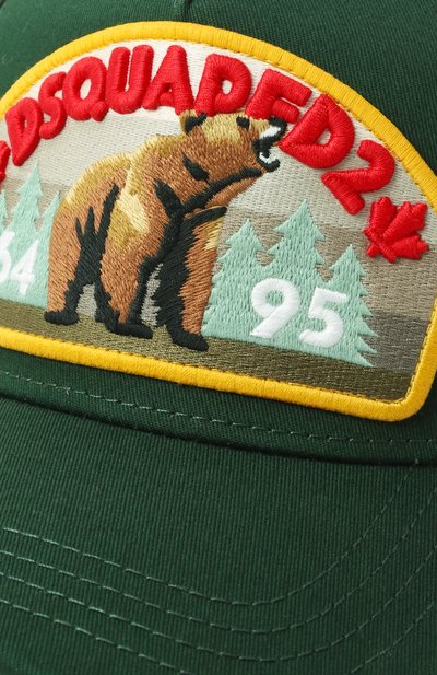 Хлопковая бейсболка DSQUARED2, арт. BCM0875/05C00001, фото 4