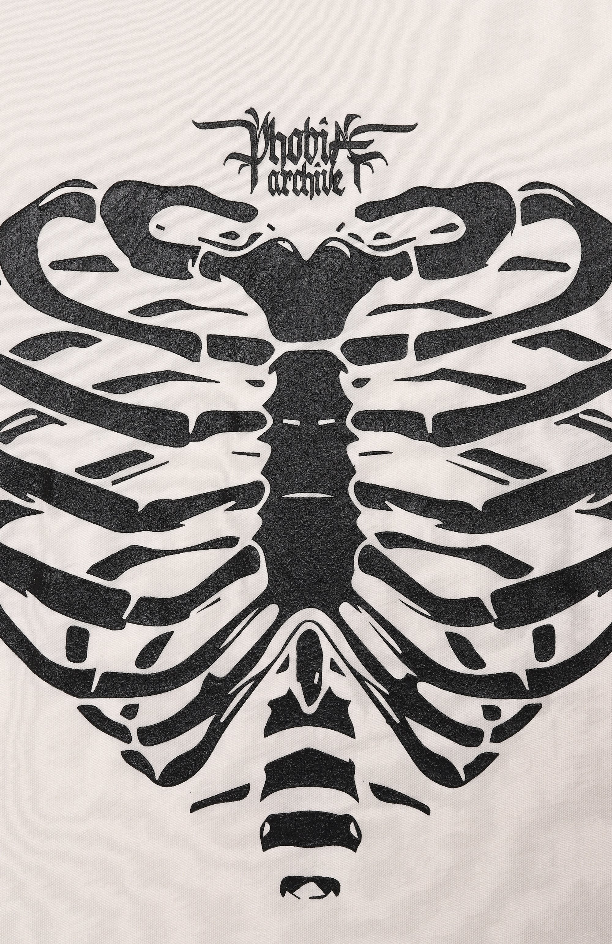 Хлопковая футболка PHOBIA ARCHIVE, арт. PHK00775, фото 3