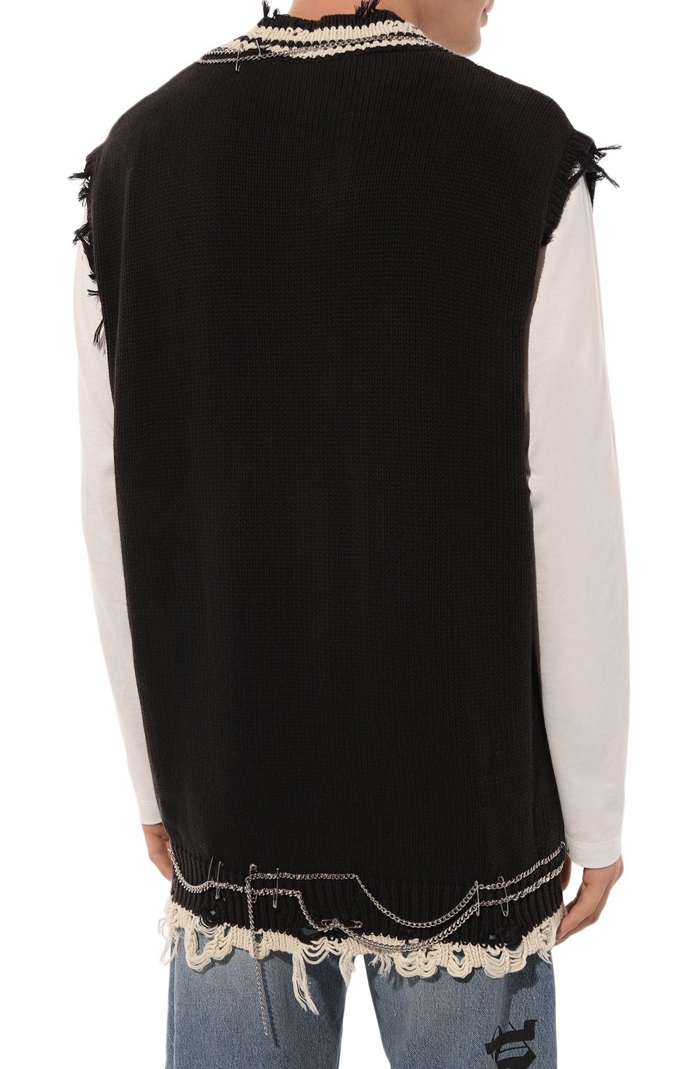 Хлопковые жилет R13, арт. R13WY234-Y140B, фото 4