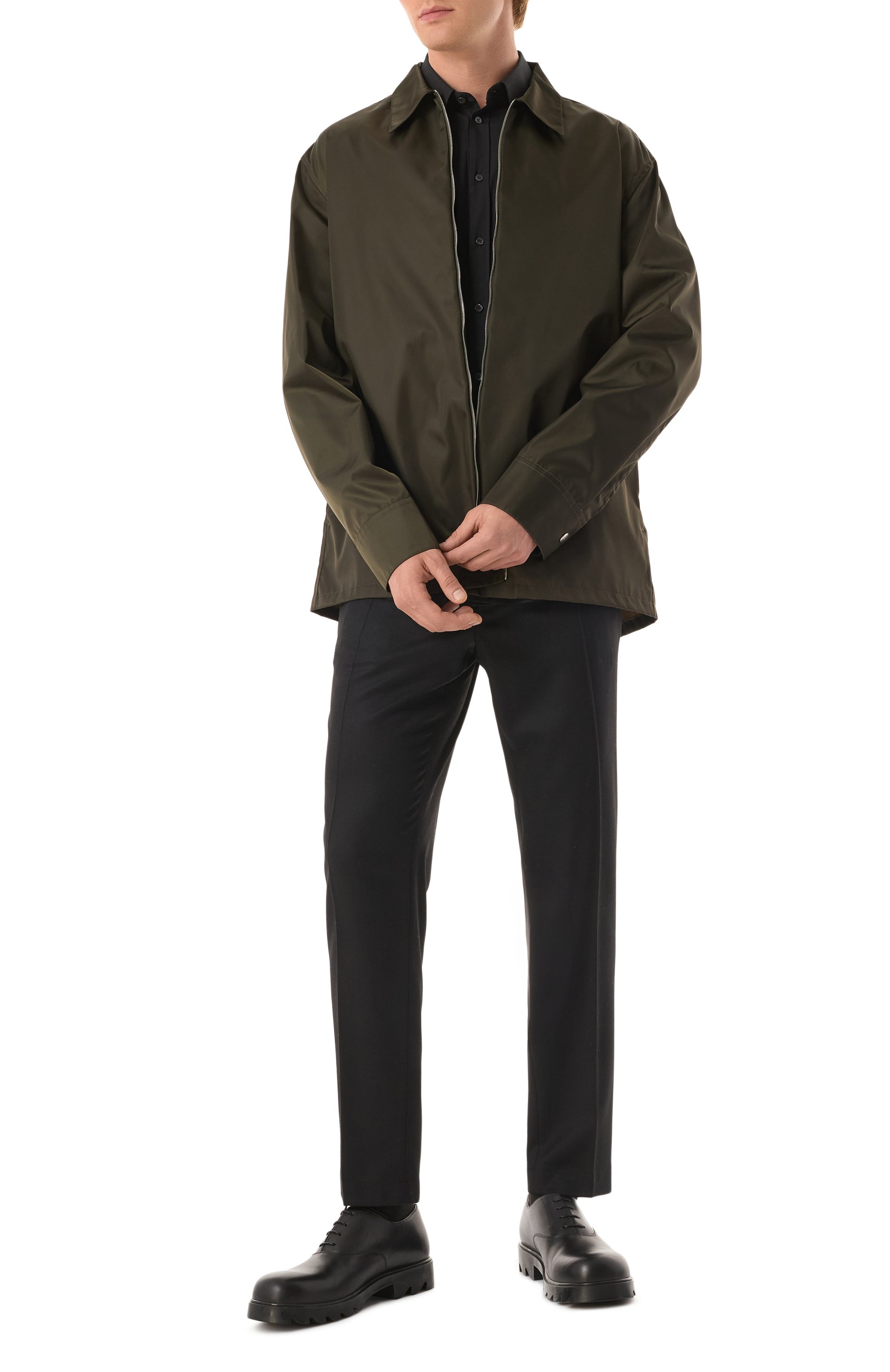 Шерстяные брюки DOLCE & GABBANA, арт. GW13ET/FU21Q, фото 2