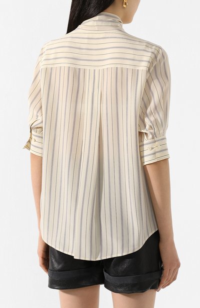 Шелковая блузка CHLOÉ, арт. CHC20UHT65323, фото 4