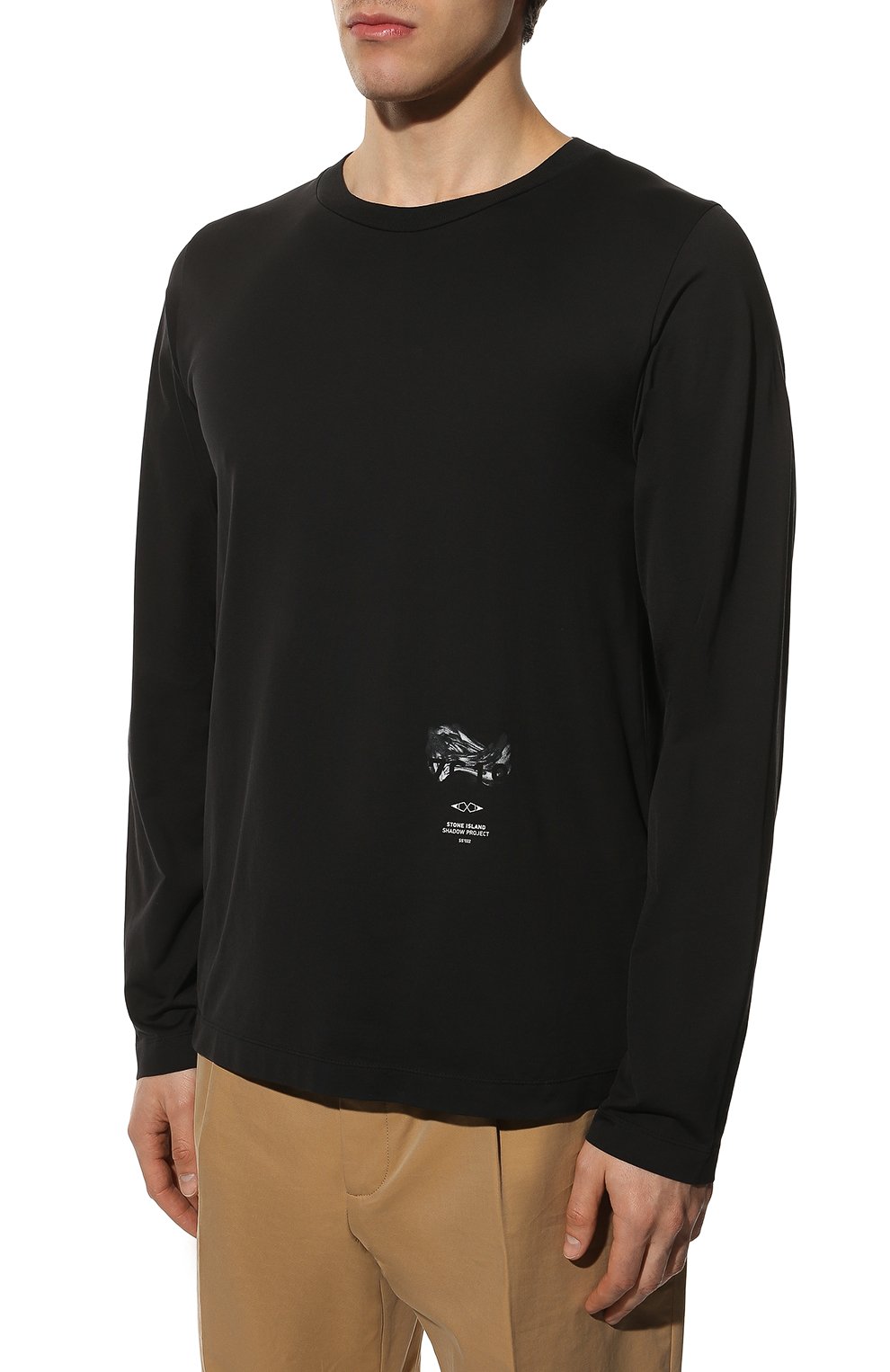 Хлопковый лонгслив STONE ISLAND SHADOW PROJECT, арт. 76192021B, фото 3