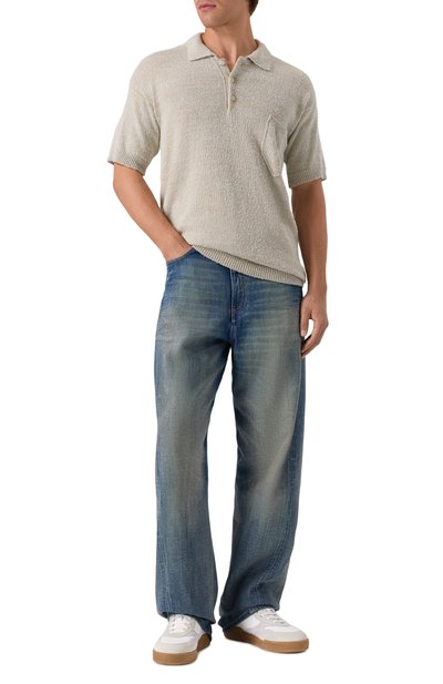 Поло из хлопка и шерсти MAISON MARGIELA, арт. S50GL0062/M13152, фото 2