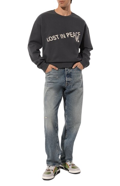 Комбинированные кеды MOSCHINO, арт. MB15614G1H/GNA, фото 2